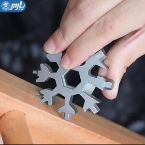 آچار جیبی همه کاره مدل دانه برفی